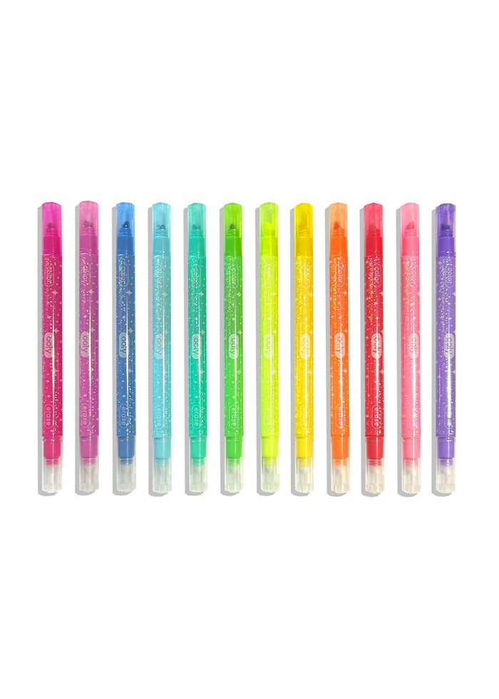 Make No Mistake! Glittery Erasable Markers