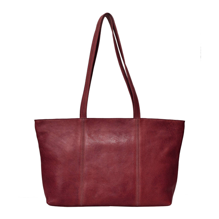 Margot Handcrafted Leather Tote/Shoulder Bags: Cognac Latico Leathers