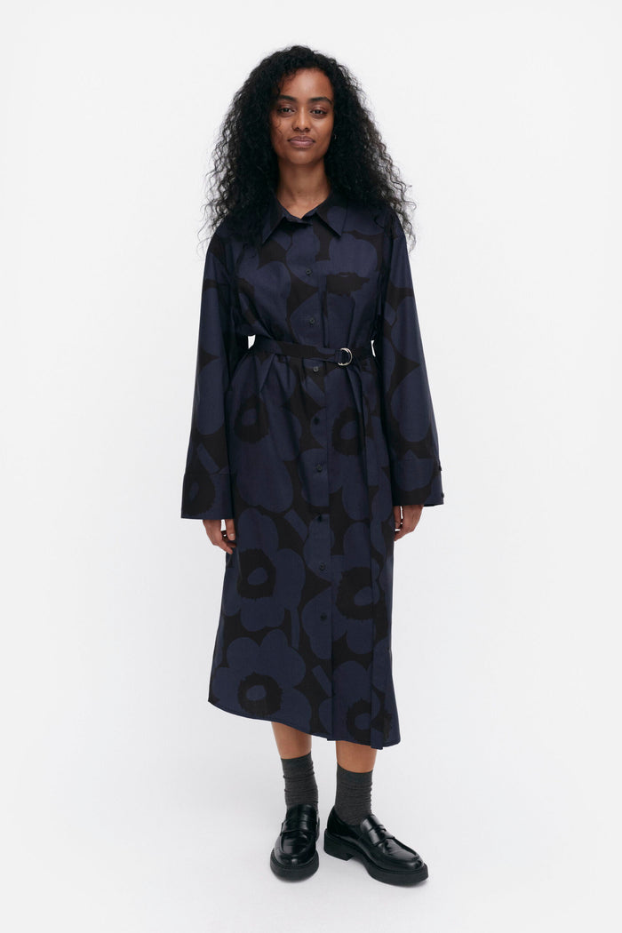 Marimekko Jälki Unikko Shirt Dress