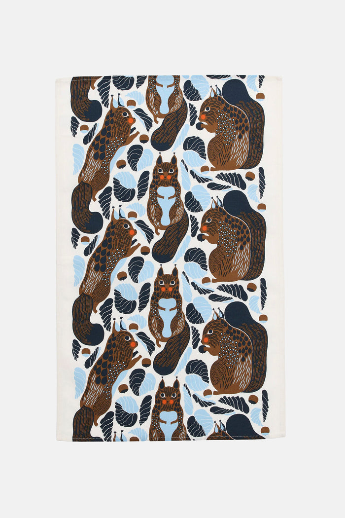 Marimekko Kurre Tea Towel Sky Blue