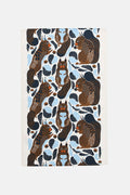 Marimekko Kurre Tea Towel Sky Blue