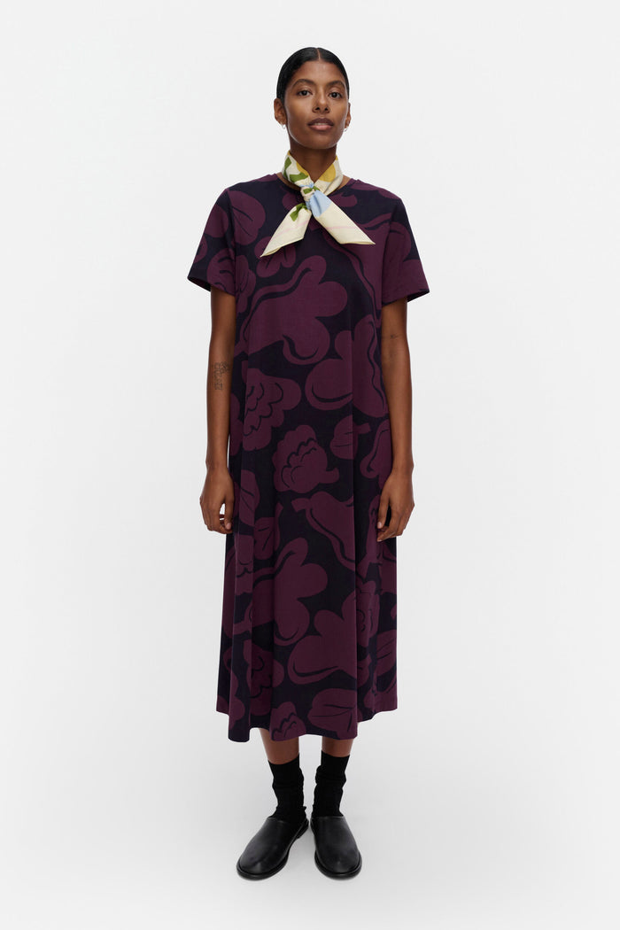 Marimekko Pisteinen Kukasta Kukkaan Jersey Dress