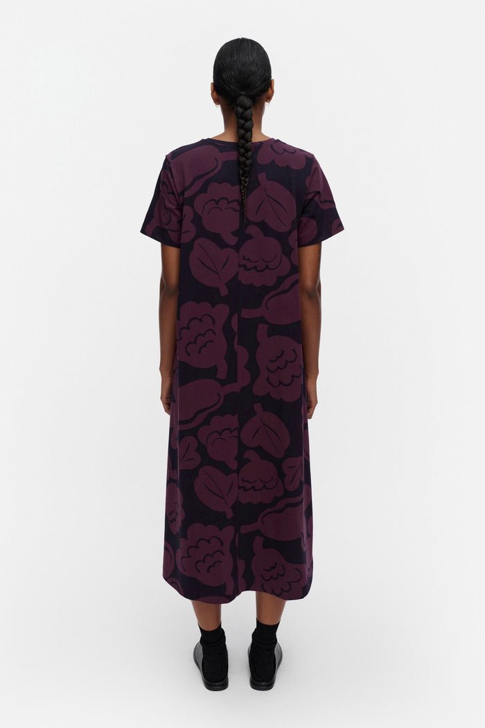 Marimekko Pisteinen Kukasta Kukkaan Jersey Dress