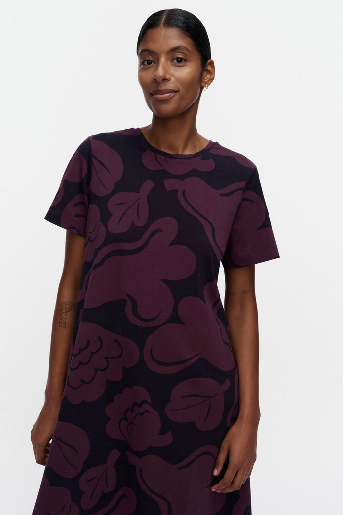 Marimekko Pisteinen Kukasta Kukkaan Jersey Dress