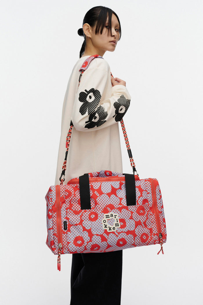 Marimekko Tsufe Unikko Kioski Duffle Bag