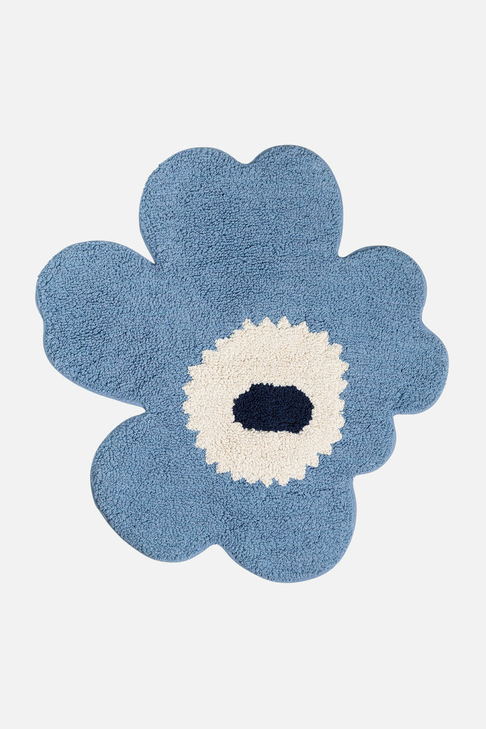 Marimekko Unikko Bathmat Light Blue