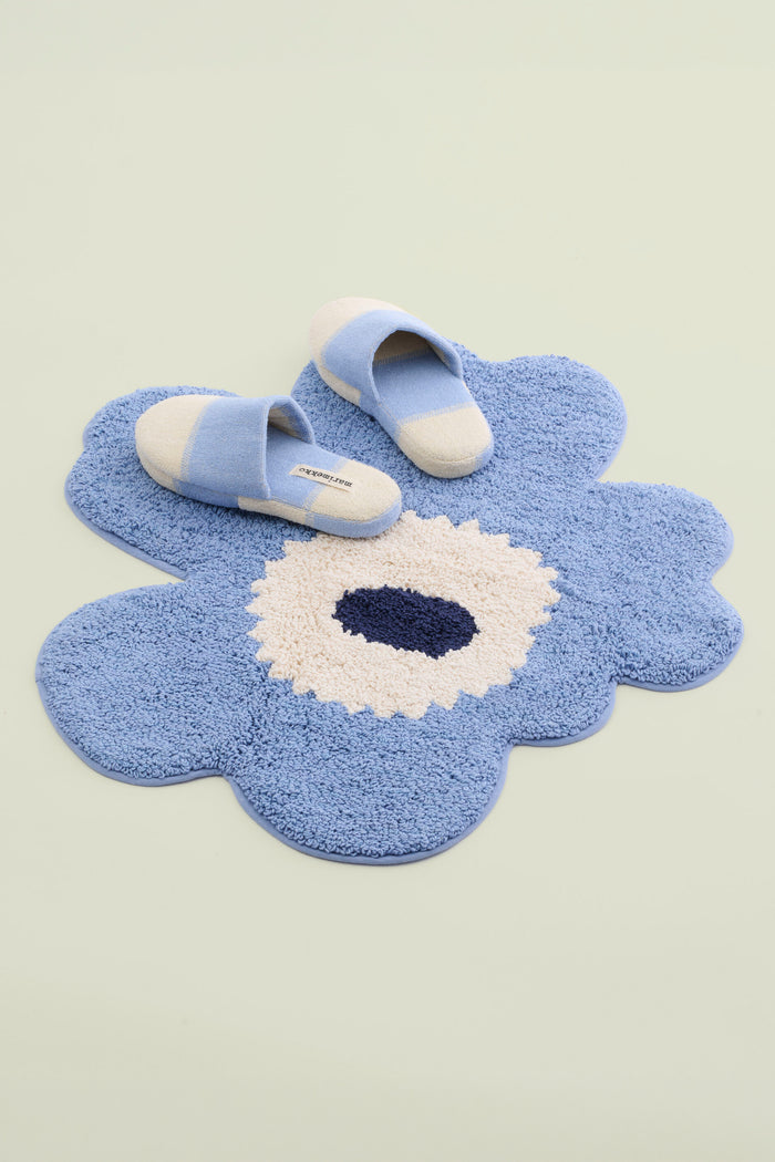 Marimekko Unikko Bathmat Light Blue