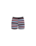 MARLA SHORTS BURGUNDY BLUE STRIPE