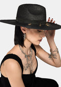 Maypole Fairy Wide Brim Straw Hat