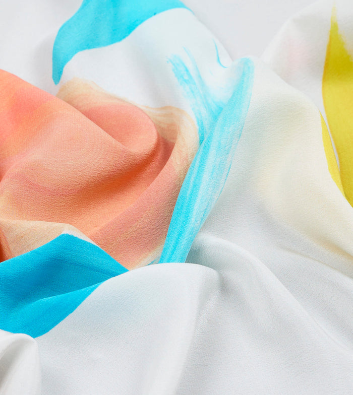 Mayumi Y. for Drake’s Brush Print Silk Bandana