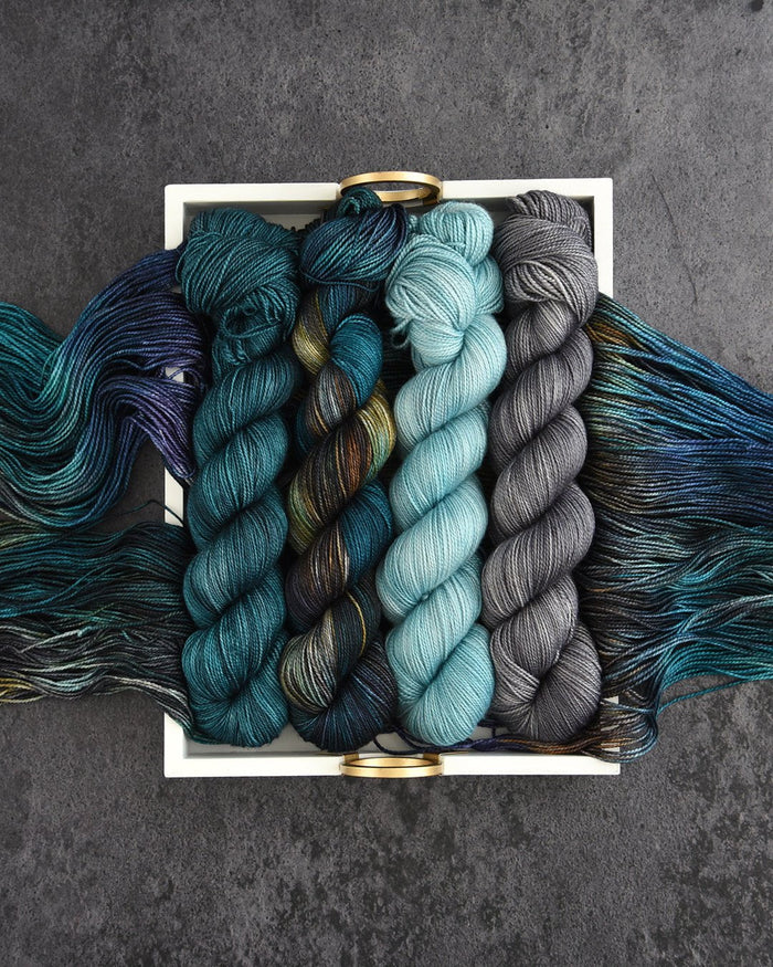 Destination Yarn fingering weight yarn The Tempest