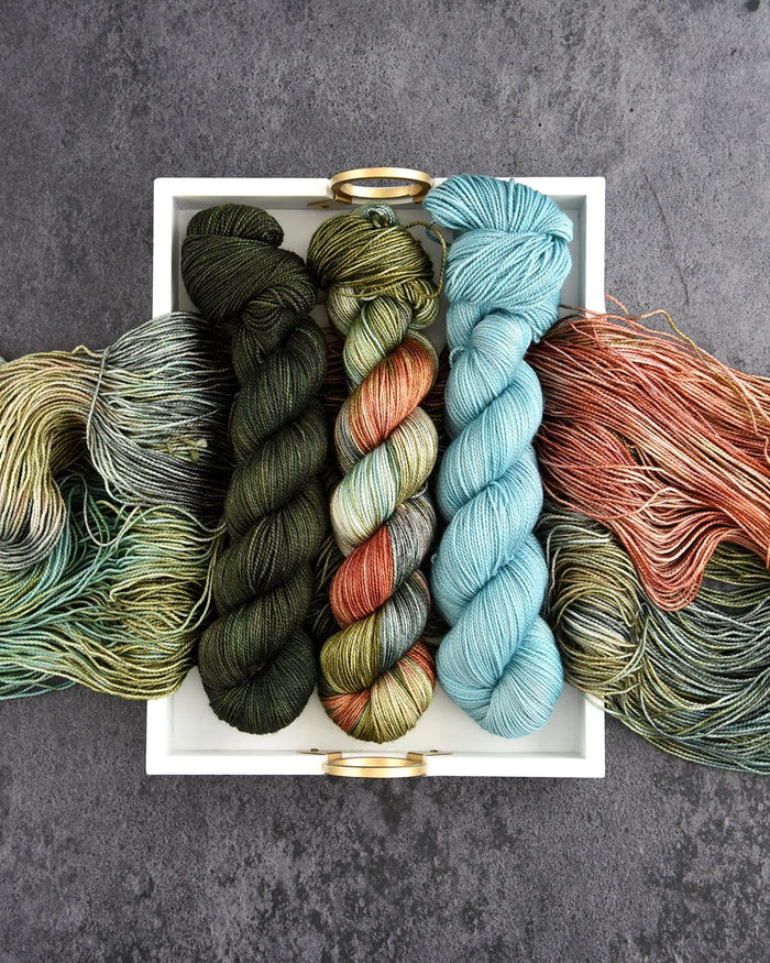 Destination Yarn fingering weight yarn Ophelia