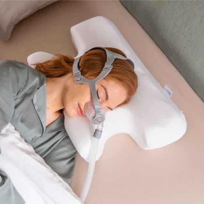 Memory Foam Advanced CPAP Pillow Sleep Apnea - Putnams blow out back neck shoulder pain