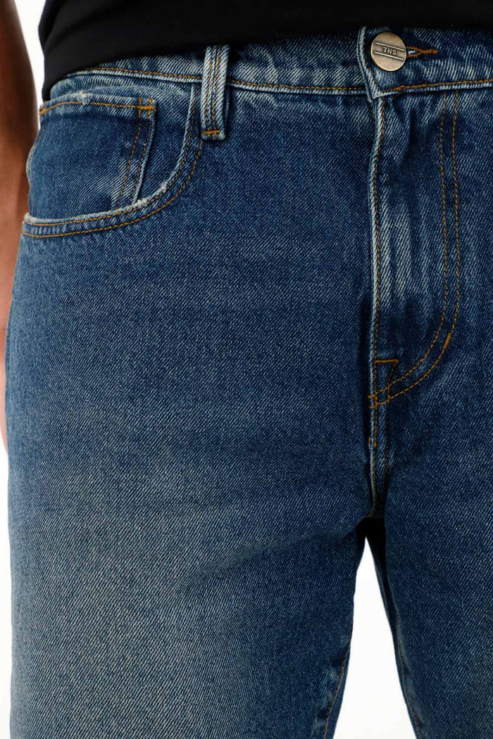 Men's Blue Nudy Shorts