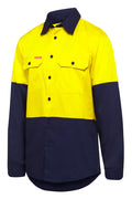Men's Hi Vis Lightweight Long Sleeve Shirt 07950