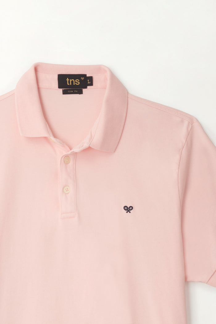 Men's Pink Polo Shirt