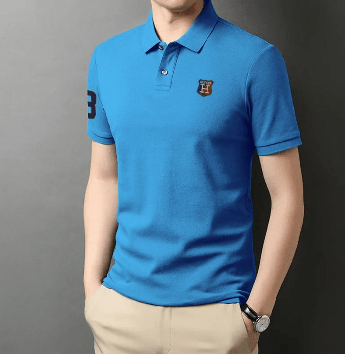 Men wearing polo t-shirt casual outfit UAE - MPT-106