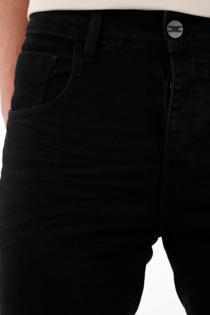 Men's Super Skinny Black Jeans