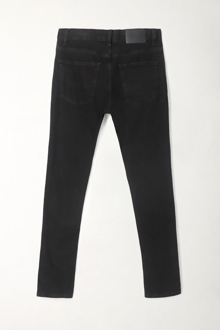 Men's Super Skinny Black Jeans