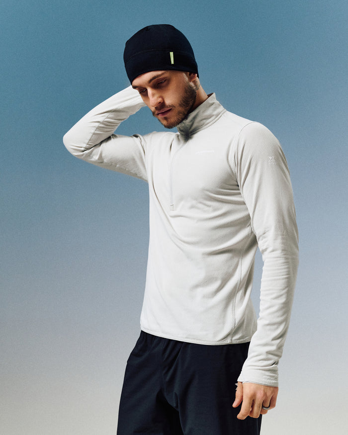 Men's XT Series Octa Fleece 1/2 Zip Long Sleeve Top - Mist