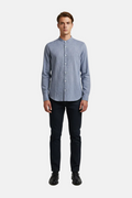 Merax Indigo Long Sleeve Shirt - Front