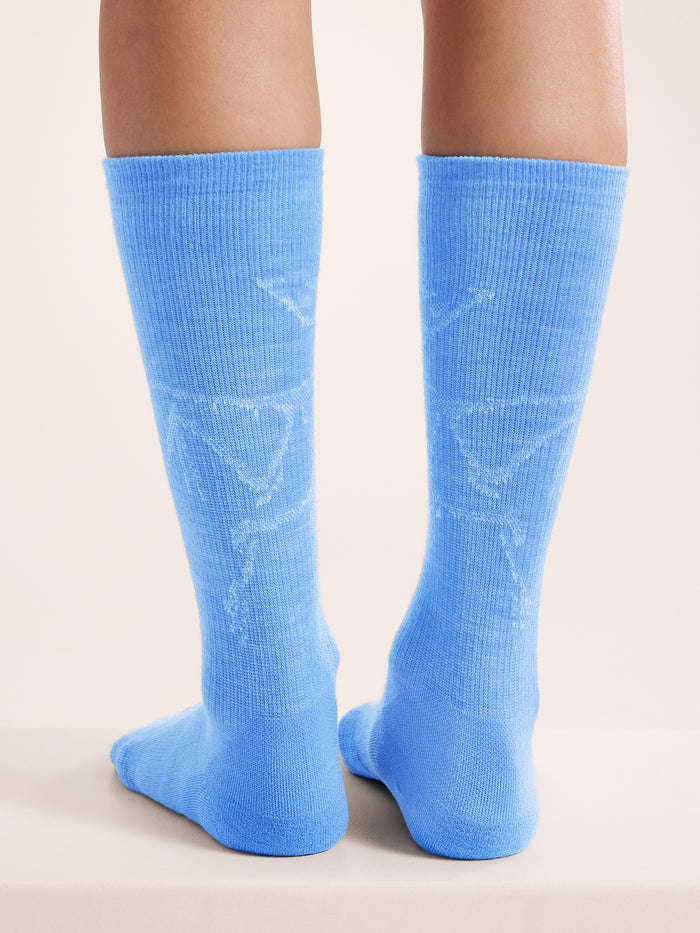 Merino Wool Mid Bird Sock