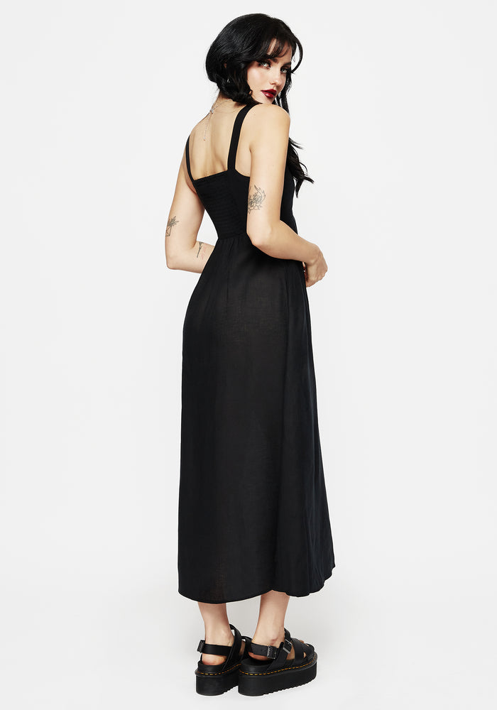 Merrymount Embroidered Midaxi Dress