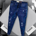 Mid Blue Ripped Jeans -DEPA.0748 - Dubai Offers Today