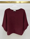 Milio Milano Batwing Sleeve Knit Top