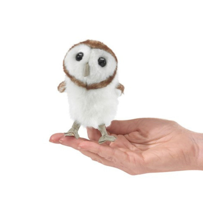 Mini Barn Owl Finger Puppet