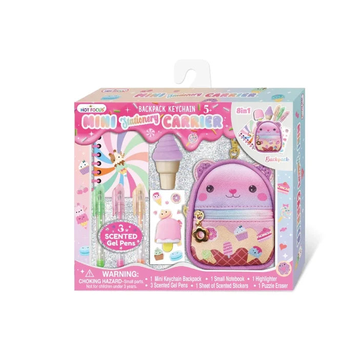 Mini Stationery Carrier - Sweet - Backpack Keychain
