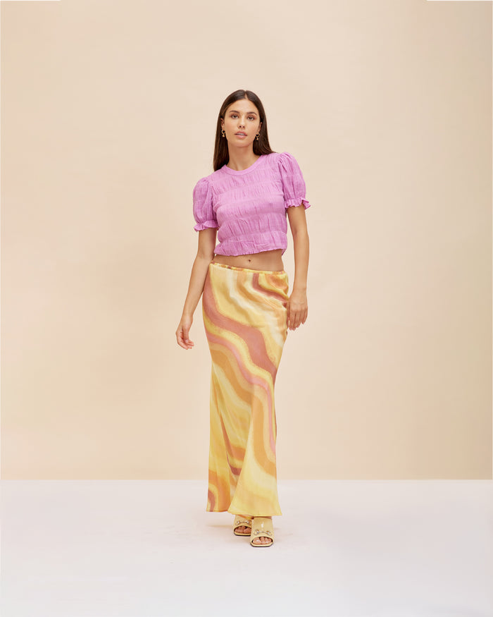 MIRELLA T-SHIRT ORCHID