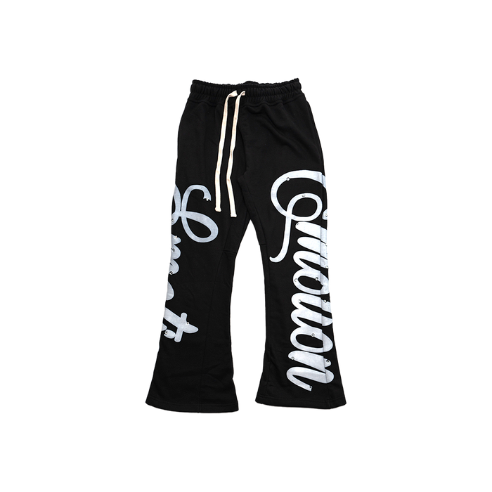 Mixed emotion - SIGNATURE" FLARE SWEATPANTS