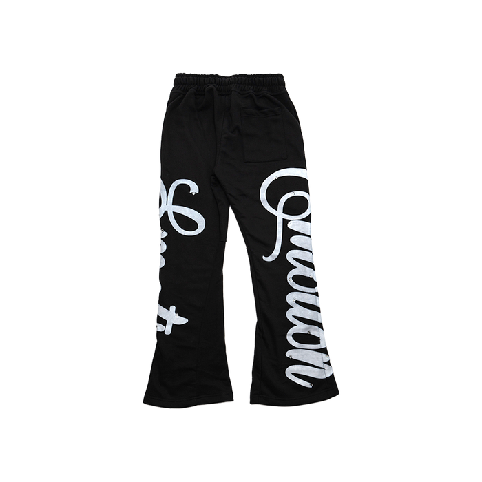 Mixed emotion - SIGNATURE" FLARE SWEATPANTS