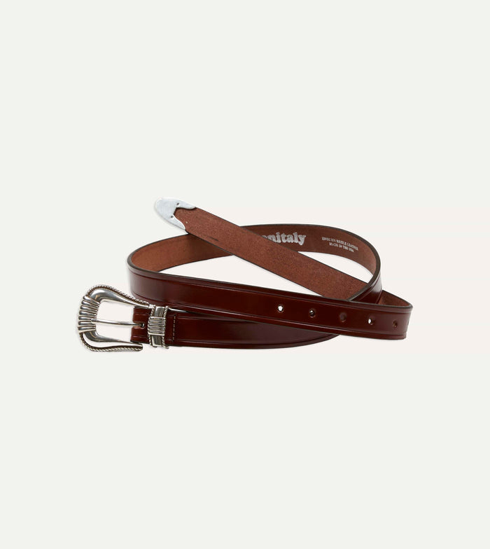 Monitaly Extended 1" Oakbark Leather Belt