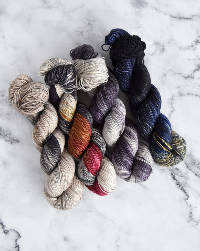 Destination Yarn fingering weight yarn Montmartre - dyed to order