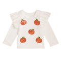 Mudpie- Ivory Sparkle Pumpkin Tee #15100329