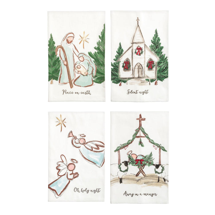 Mudpie- Nativity Towels #42170335