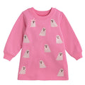 Mudpie- Sequin Ghost Sweatshirt Dress #15000356