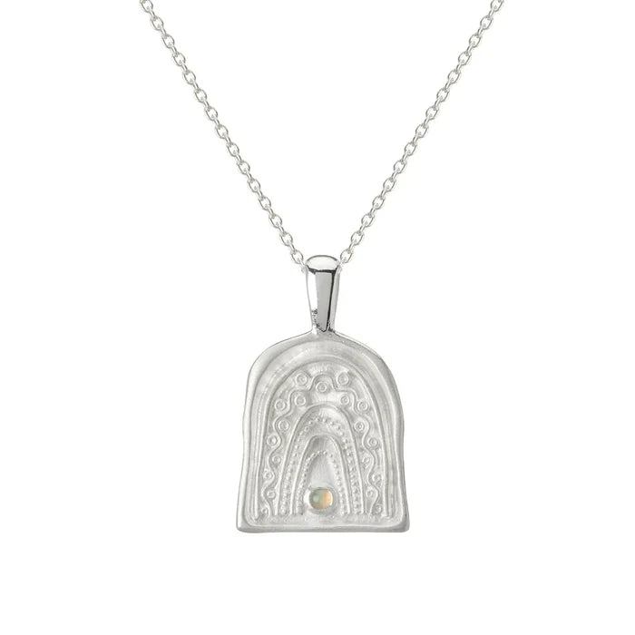 Murkani - Rainbow Spirit Necklace - Silver