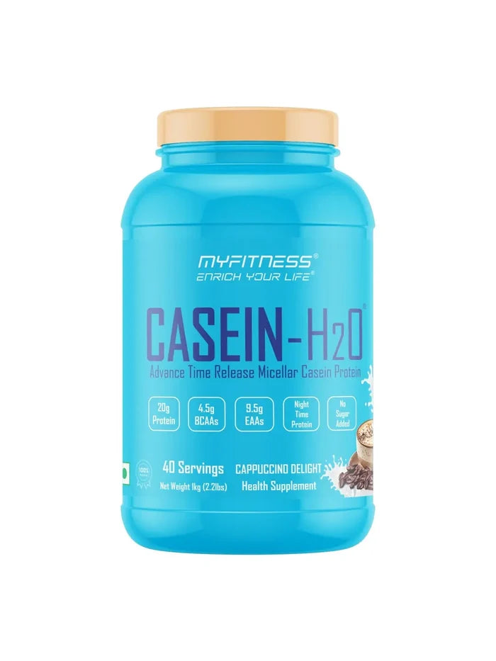 MYFITNESS CASEIN-H2O Cappuccino Delight 1kg