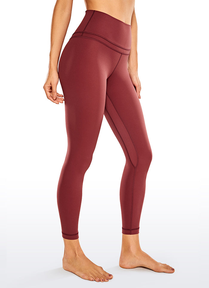 CRZ YOGA Women's Yoga Train High Rise Nakedfeel Leggings 25" 7/8 Pants Savannah