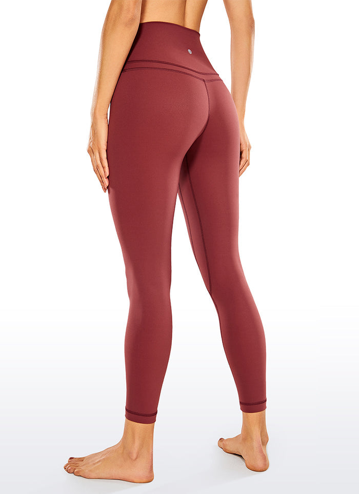 CRZ YOGA Women's Yoga Train High Rise Nakedfeel Leggings 25" 7/8 Pants Savannah