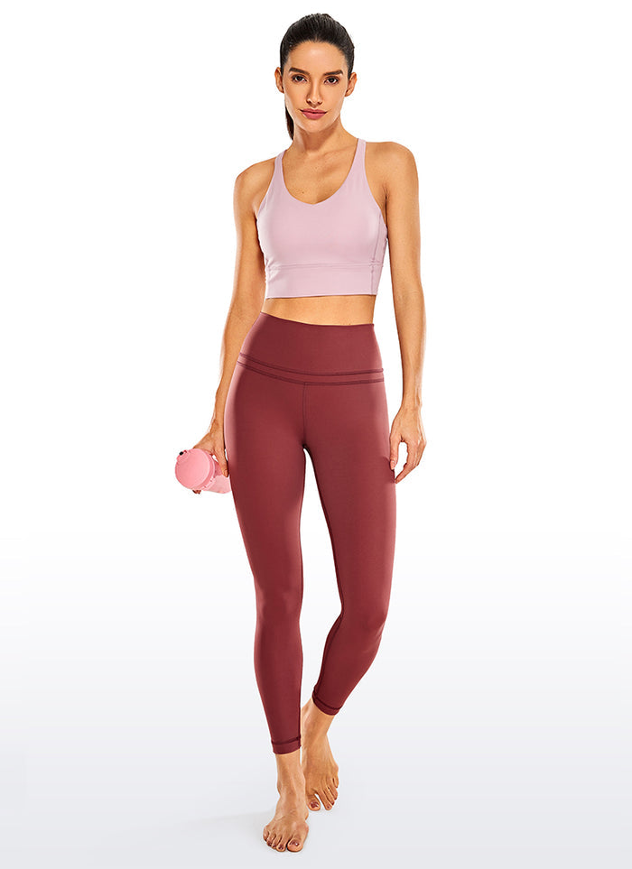 CRZ YOGA Women's Yoga Train High Rise Nakedfeel Leggings 25" 7/8 Pants Savannah