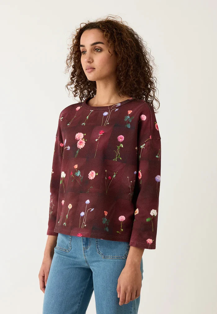 Nancybird - Mina Sweat - Bloom Tile - W26-A25BT