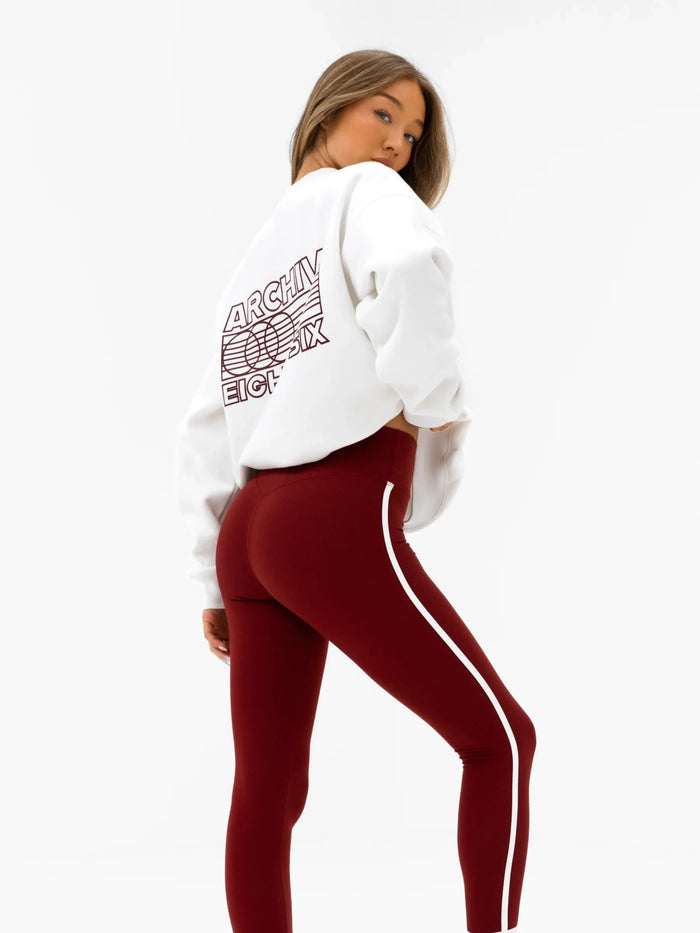 Naomi Oversized Jumper - Flat White