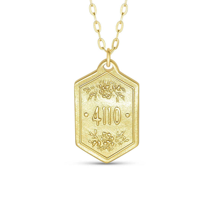 Necklace (Original Pendant) - Isaiah 41:10: 22" - Medium Madison Sterling