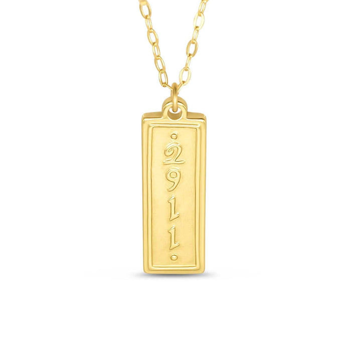 Necklace (Original Pendant) - Jeremiah 29:11: 22" - Medium Madison Sterling