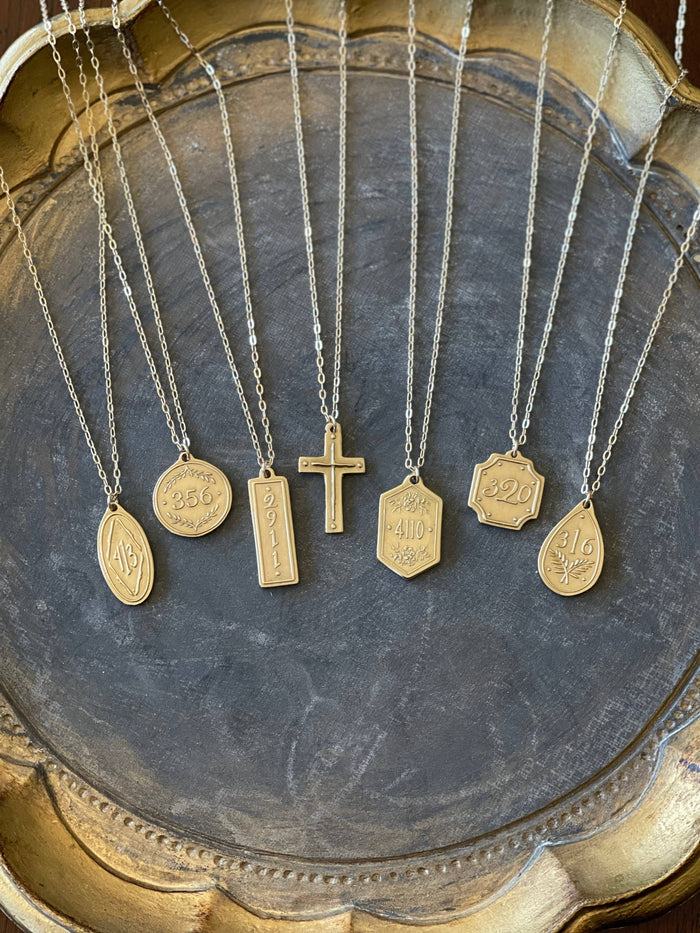 Necklace (Original Pendant) - Jeremiah 29:11: 22" - Medium Madison Sterling