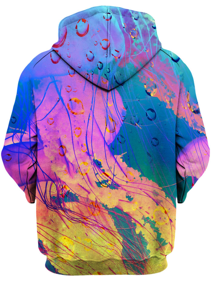 Neon Jelly Unisex Zip-Up Hoodie Lucid Eye Studios Epic Hoodie